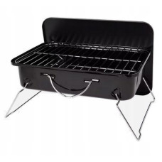 Портативний вугільний гриль для пікніка, барбекю BBQ Time 35х25х17см