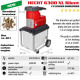 Садовый измельчитель веток HECHT 6300 XL SILENT 60л (безщеточный двигатель) Красный