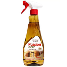 Спрей-поліроль, антистатик для меблів Passion Gold 500 мл