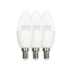 Набор светодиодных LED ламп Свеча E14 Livarno 3шт 470lm