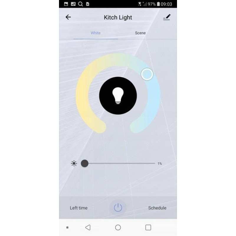 Умная светодиодная LED лампа GU10 WiFi Smart Connect 345lm (970703)
