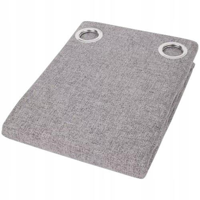 Штора на люверсах BLACKOUT Curtain 140х260см Серый