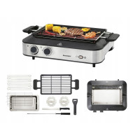 Многофункциональный электрический гриль 3в1 с функцией кебаб Silver Crest SMEG 1600 A1