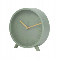 Настольные часы с будильником Ø 14см Lidl  Мятный