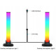 Розумні світлодіодні LED панелі RGB, синхронізація з музикою, пульт ДУ Multicolor light bar Lidl 2шт по 30см