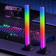 Розумні світлодіодні LED панелі RGB, синхронізація з музикою, пульт ДУ Multicolor light bar Lidl 2шт по 30см
