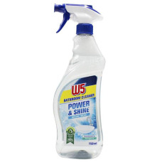 Средство для мытья, чистки ванной комнаты W5 Bathroom Cleaner 750 мл Свежесть океана