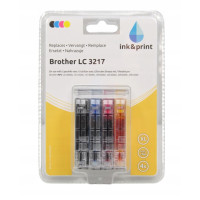 Комплект змінних картриджів, чорнила  Brother LC 3217 для MFC- J5330DW/ J5335DW/ J5730DW/ J5930DW/ J6530DW/ J6930DW/ J6935DW 4шт