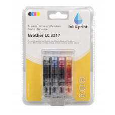 Комплект змінних картриджів, чорнила  Brother LC 3217 для MFC- J5330DW/ J5335DW/ J5730DW/ J5930DW/ J6530DW/ J6930DW/ J6935DW 4шт