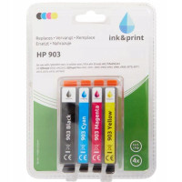 Комплект змінних картриджів, чорнила для HP 903 4шт