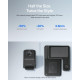 Беспроводная зарядная станция Intoval  для  iPhone, Apple Watch и AirPods быстрая зарядка, 3в1 Черный