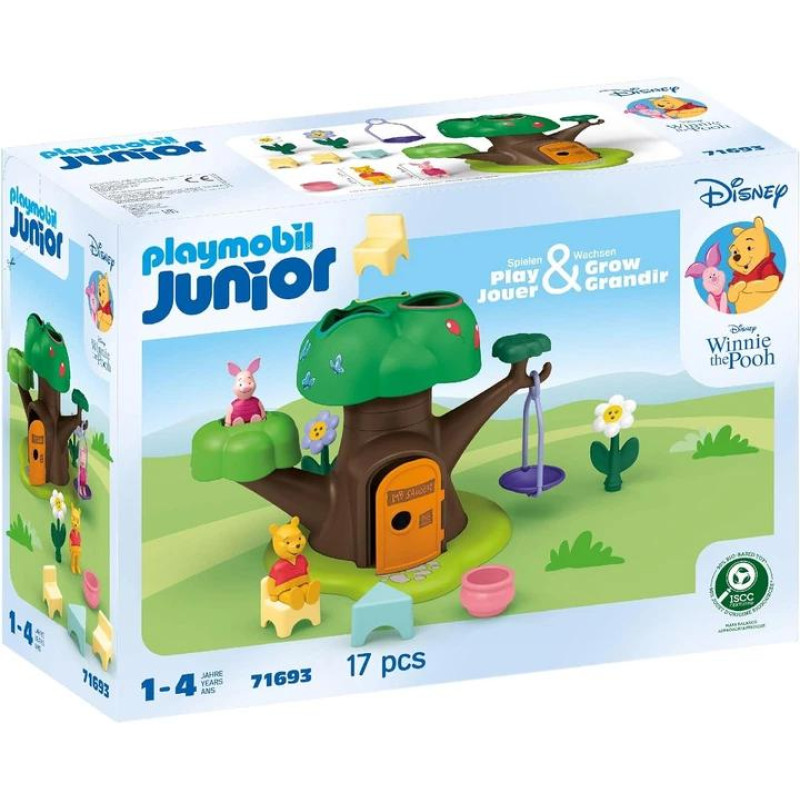 Ігровий набір Будиночок на дереві Вінні-Пуха і П'ятачка Playmobil Junior Disney