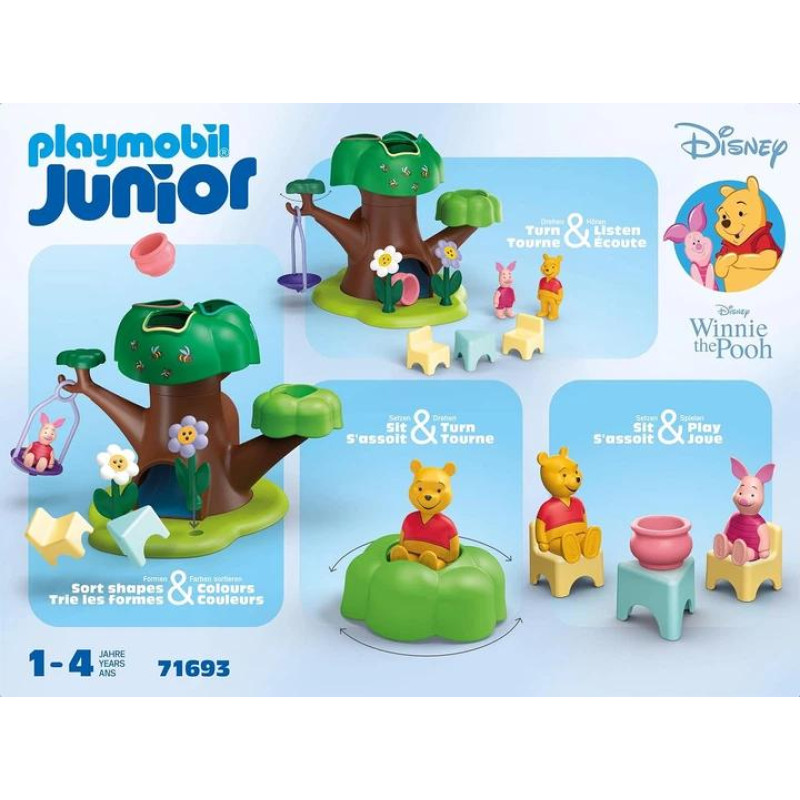 Ігровий набір Будиночок на дереві Вінні-Пуха і П'ятачка Playmobil Junior Disney