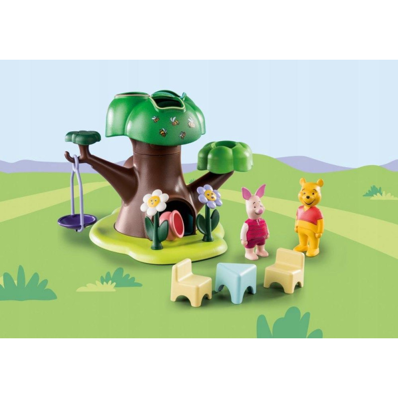 Ігровий набір Будиночок на дереві Вінні-Пуха і П'ятачка Playmobil Junior Disney