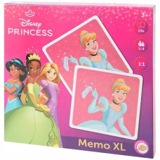 Настільна гра Disney Princess Memo XL, 24 картки з принцесами