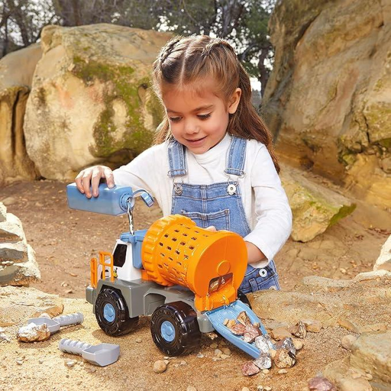 Горный игрушечный грузовик, карьерный самосвал с металлоискателем Little Tikes