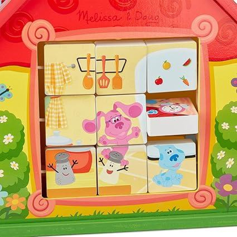 Дерев'яний ігровий набір, розвиваючий сортер Будиночок  Melissa&Doug  30х26см