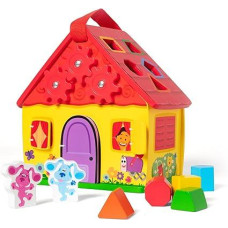 Дерев'яний ігровий набір, розвиваючий сортер Будиночок  Melissa&Doug  30х26см
