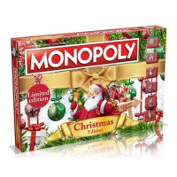 Настольная игра Монополия , лимитированная версия. Рождественское издание  Monopoly Christmas Edition