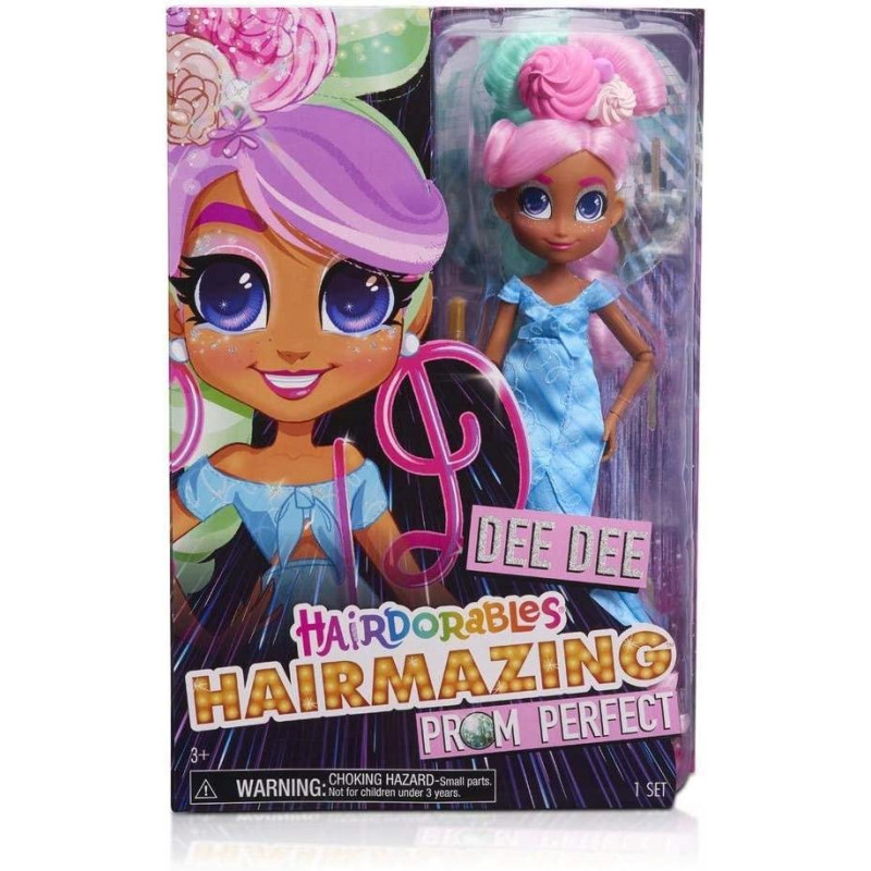 Кукла Hairdorables Hairmazing Prom Perfect Dee Dee (Just Play, США) Хэрдораблс Ди Ди 2 серия 28см