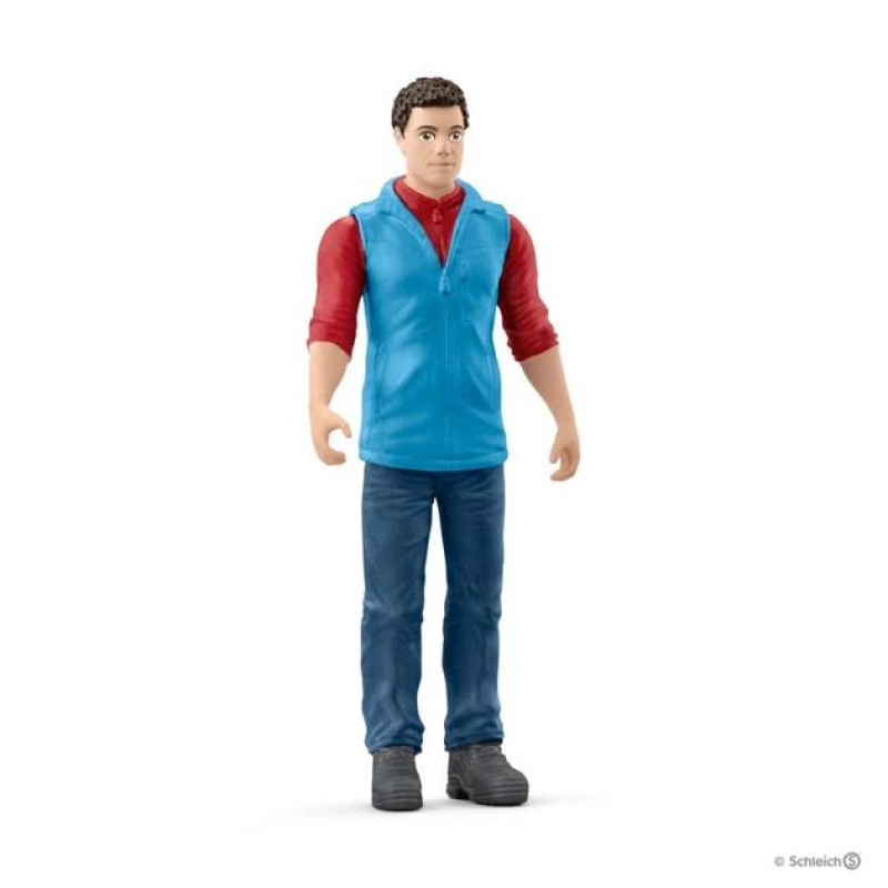 Игровой набор Schleich Фермер с конвейером для сена (42377)