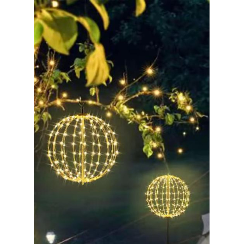 Підвісна світлодіодна куля, гірлянда Ø 50 см Lidl 272LED з таймером