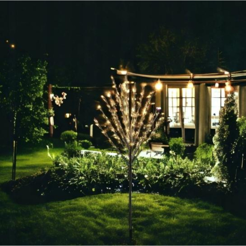 Светодиодное декоративное дерево, гирлянда 110см с таймером Lidl 80 LED на батарейках