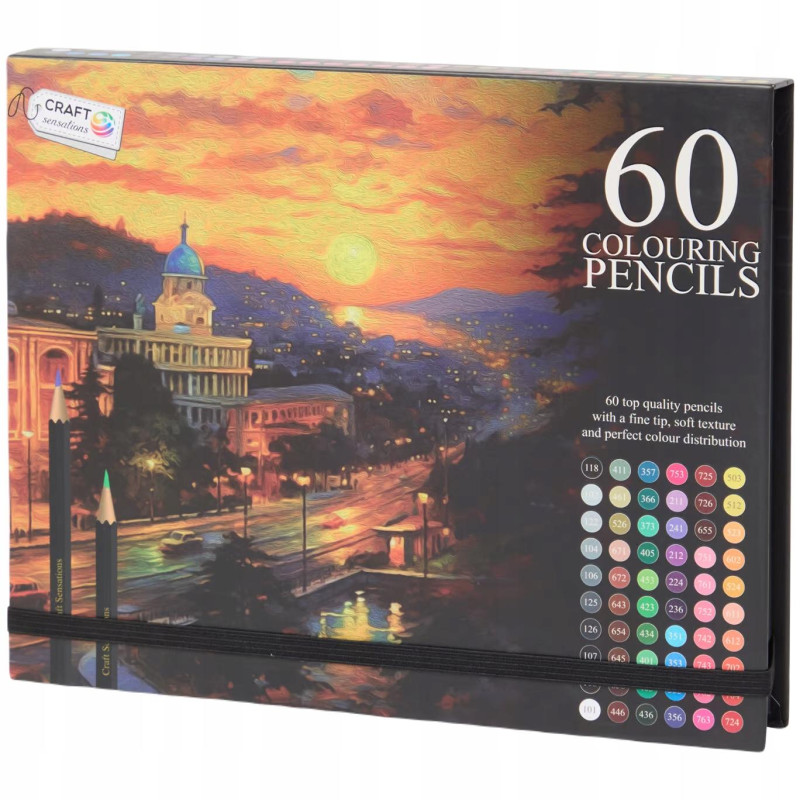 Набір кольорових олівців Craft Sensations 60шт