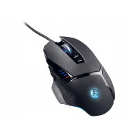 Комп'ютерна ігрова миша з RGB підсвічуванням, 8 кнопок, USB Silver Crest  Black