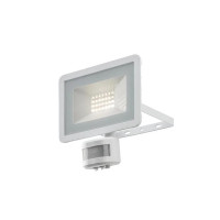 Уличный светодиодный прожектор с датчиком движения Livarno  HG 09757 B 16 x 19,2 x 9 см  Белый