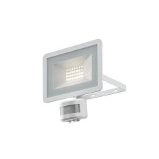 Вуличний світлодіодний прожектор з датчиком руху Livarno HG 09757 B 16 x 19,2 x 9 см  Білий