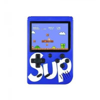 Портативна ігрова консоль на 400 ігор SUP Game Box 8bit міні ретро приставка з екраном dendy Blue