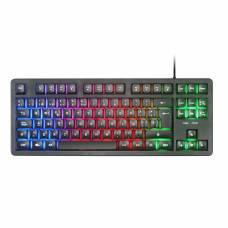 Ігрова клавіатура Mars Gaming MK023 TKL з  FRGB підсвічуванням Чорний