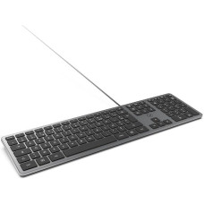 Ультратонка USB-клавіатура Mobility Lab для ПК  AZERTY Сірий