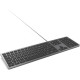 Ультратонка USB-клавіатура Mobility Lab для ПК  AZERTY Сірий