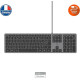 Ультратонка USB-клавіатура Mobility Lab для ПК  AZERTY Сірий