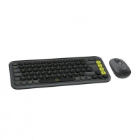 Комплект клавіатура і миша Bluetooth Logitech POP Icon Combo Graphite