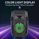 Портативна бездротова колонка Sing-e  ZQS1430 Mini RGB Multi Media 8W 1200mAh Чорна