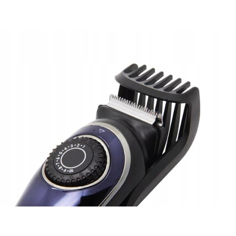 Машинка для стрижки бороди, бездротовий USB тример Geemy GM-6675