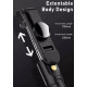 Бездротова селфі-палиця, монопод-трипод K10-S, з Bluetooth-пультом дистанційного керування, висувна конструкція до 72 см, сумісність з iOS та Android
