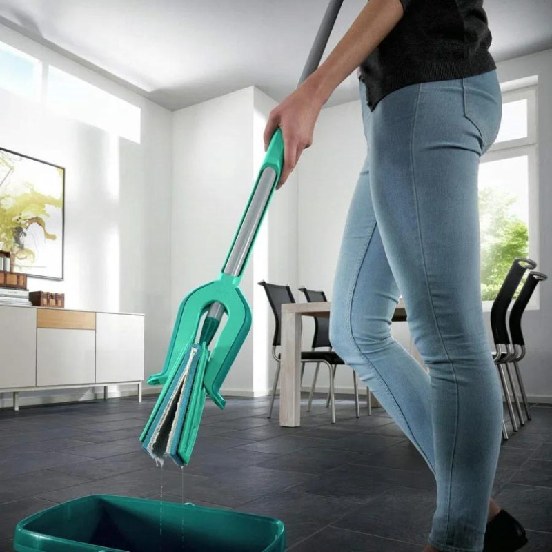 Змінна губка, насадка для швабри універсальна Leifheit Micro Duo Picobello М 33 х 12 см