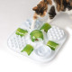 Іграшка для кішок інтерактивна, головоломка Catit Senses 2,0 Treat Puzzle 40х40см Білий із зеленим