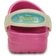 Крокси дитячі, сабо для дівчаток Crocs Kids CC Frozen Fever Clog K, розмір 33-34, стопа 21-22см Рожевий