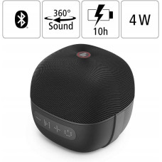 Колонка портативна, бездротова, об'ємний звук 360°, 4 Вт HAMA CUBE 2.0 , True Wireless Stereo (TWS),   Bluetooth, AUX, USB-C, Чорний