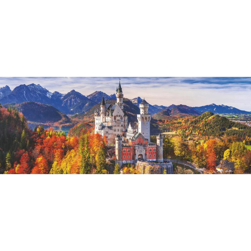 Пазл Ravensburger Puzzle Замок в Баварии  Нойшванштайн 98 x 37,5 см 1000 деталей