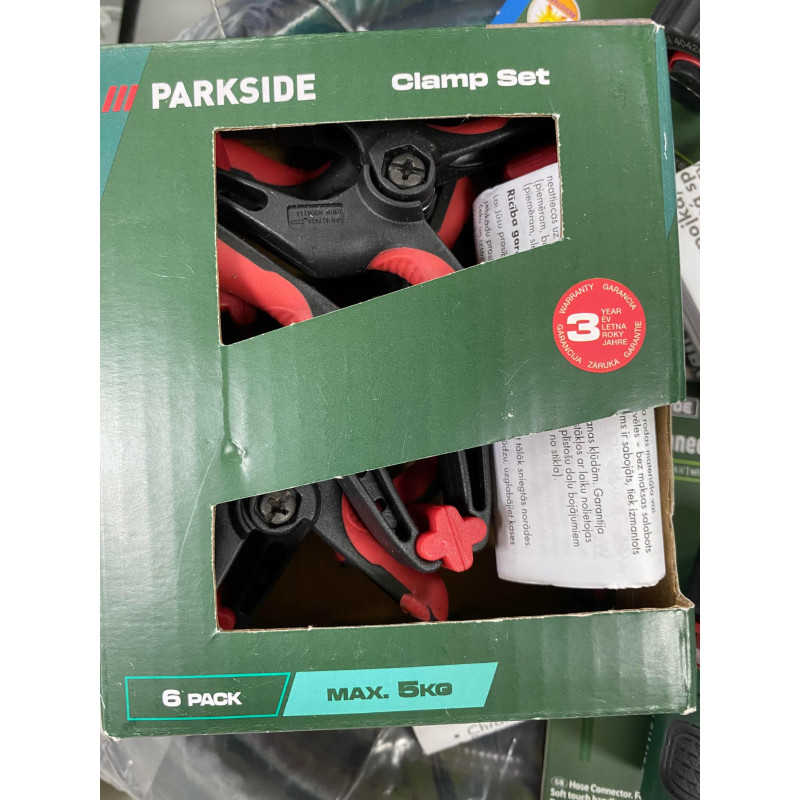 Набір струбцин затискачів Parkside 40 x 33 мм 6 шт