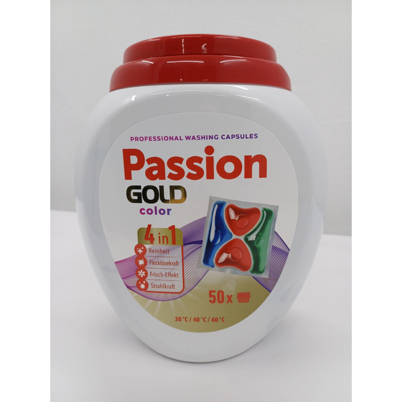Капсули для прання Passion Gold Professional 4in1 Color 50 шт