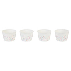 Набір креманок для морозива та десертів Ernesto 4шт Білий