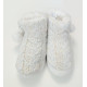 Женские домашние тапочки-сапожки вязанные Ardene Молочный 39-40р