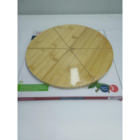 Дошка для піци Ernesto Bamboo, 31 см Двостороння